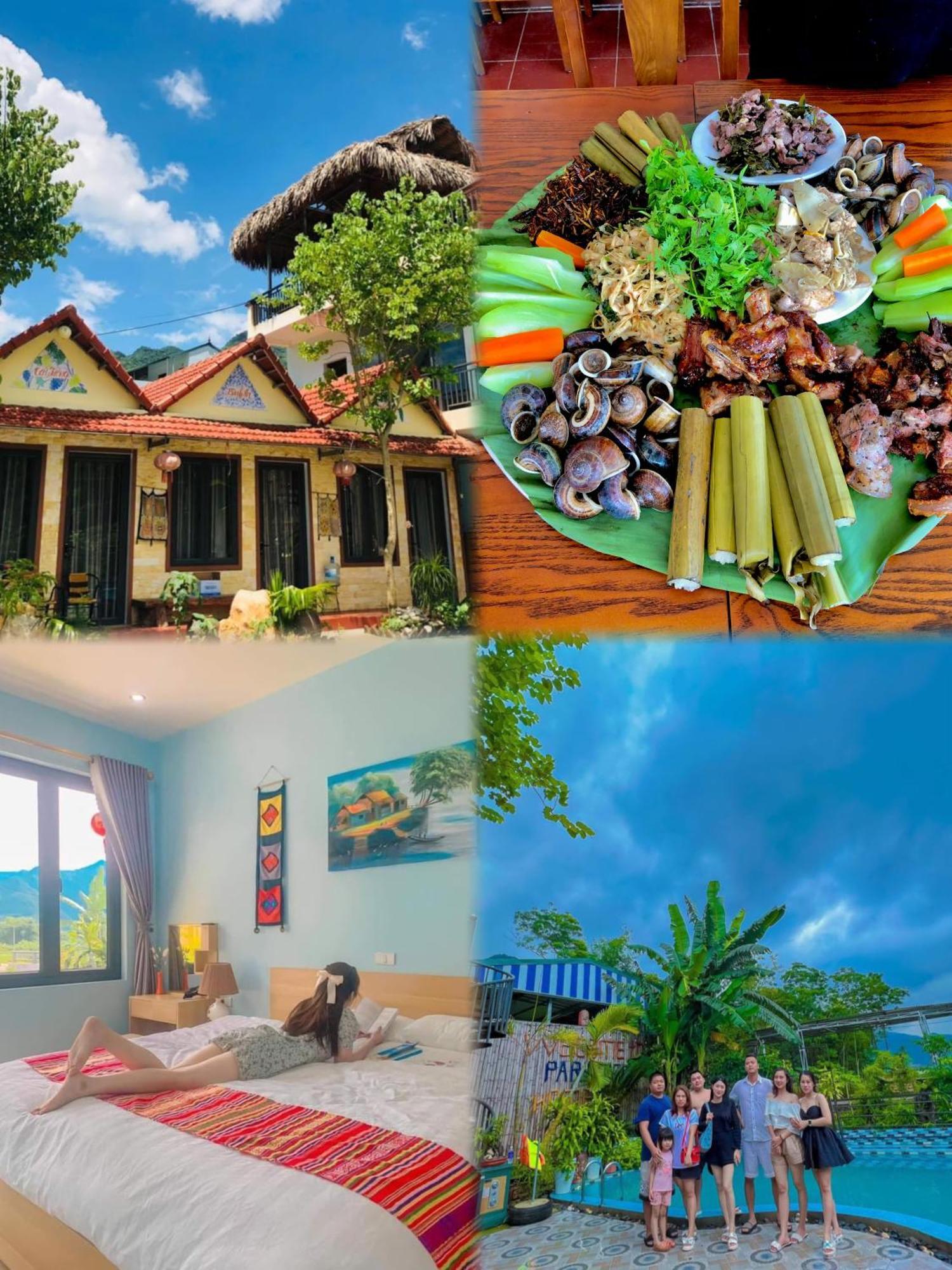 An Huy Homestay Mai Chau Exterior photo